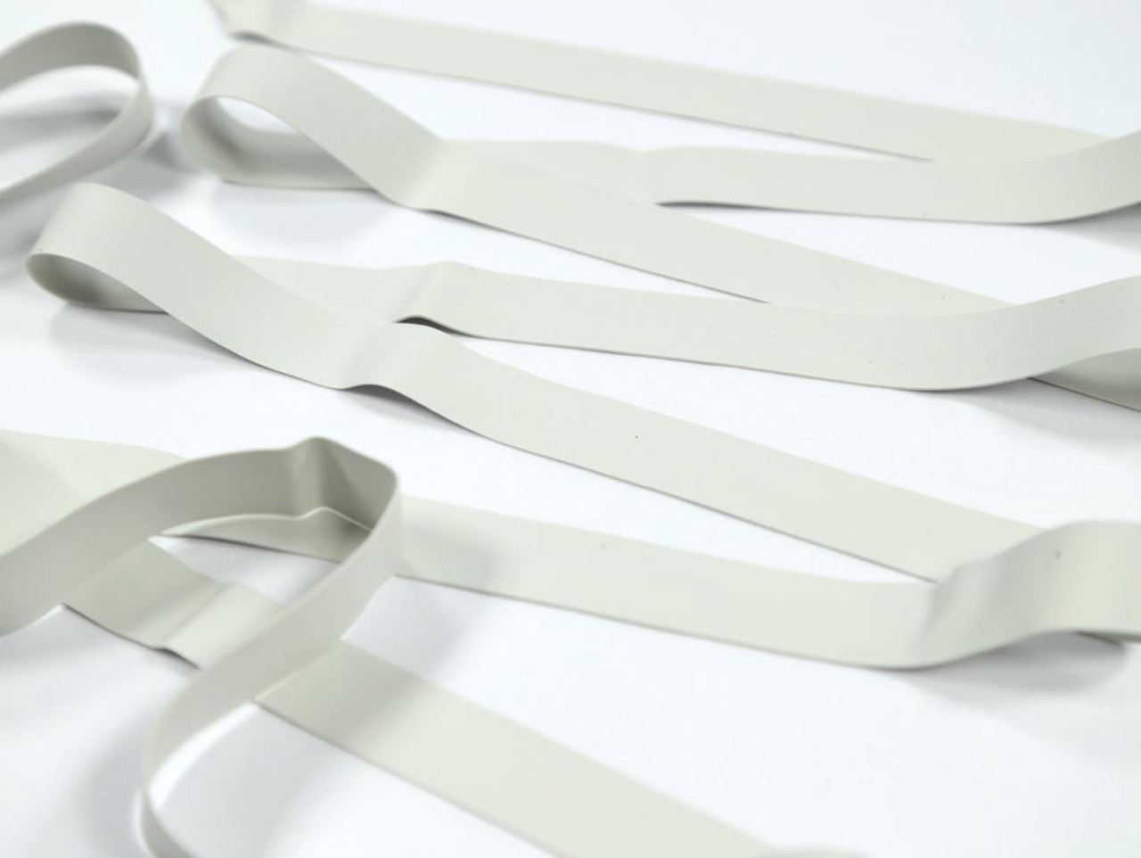 Haberdashery Swimwear Elastic 20mm White Fabric Godmother