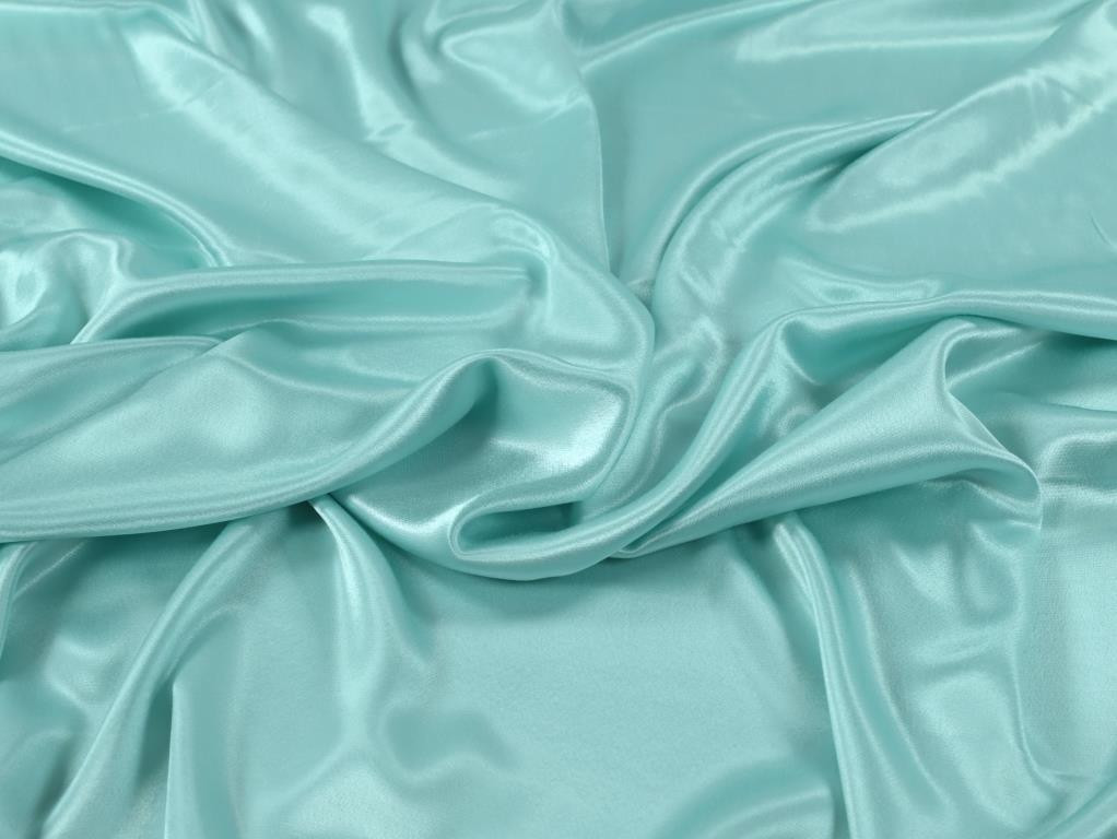 Dressmaking Fabric Marilyn Heavy Viscose Satin Powder Blue Fabric