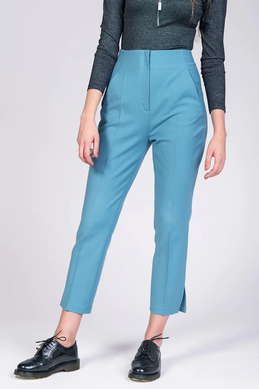 Bode Signet Quilt Tobacco Trousers with Side Tie Detail - Bergdorf Goodman