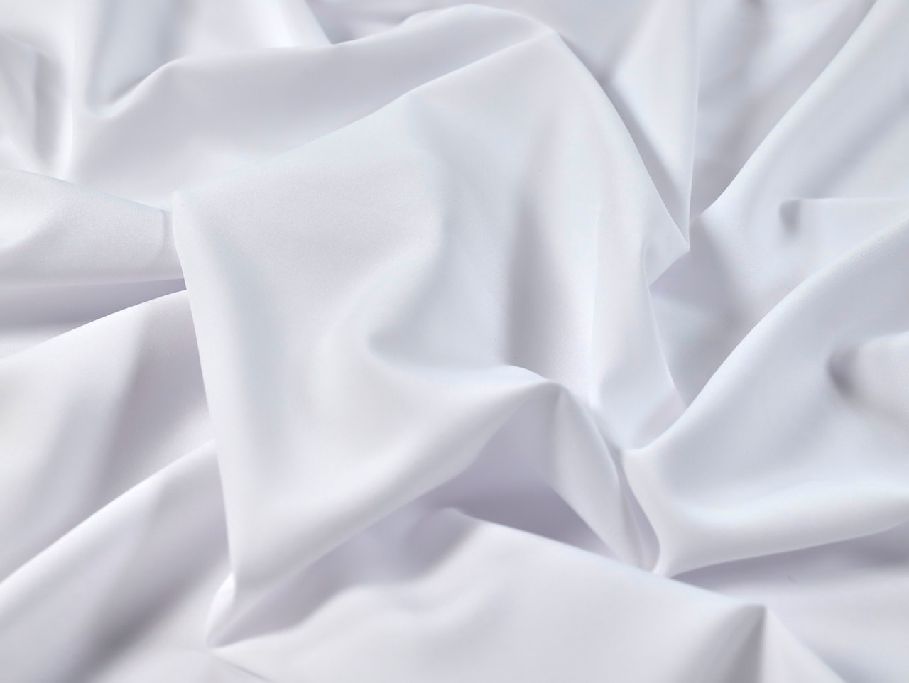 Dressmaking Fabric, Shelby Stretch Lining - White