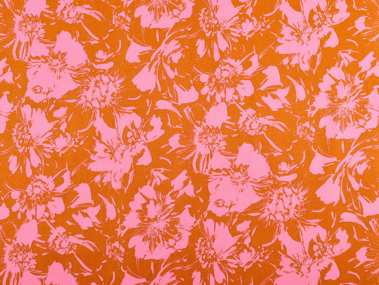 Dressmaking Fabric  Valentina Floral Stretch Viscose Twill