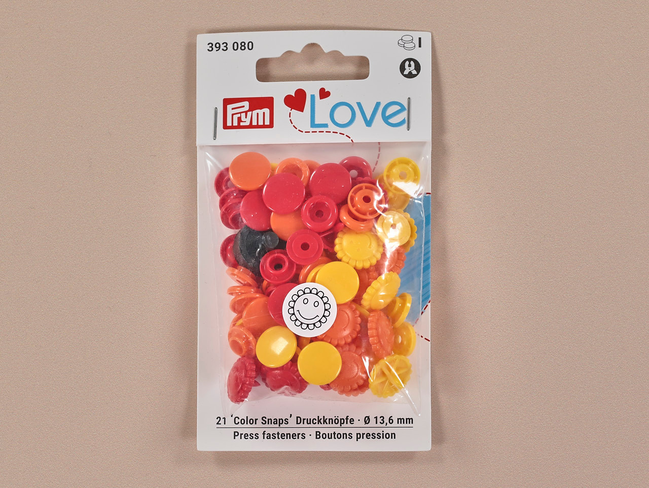 Prym Love Red - 12.4 Mm - Dispositivi Di Fissaggio A Scatto In Plastica, 1 Unità - 2