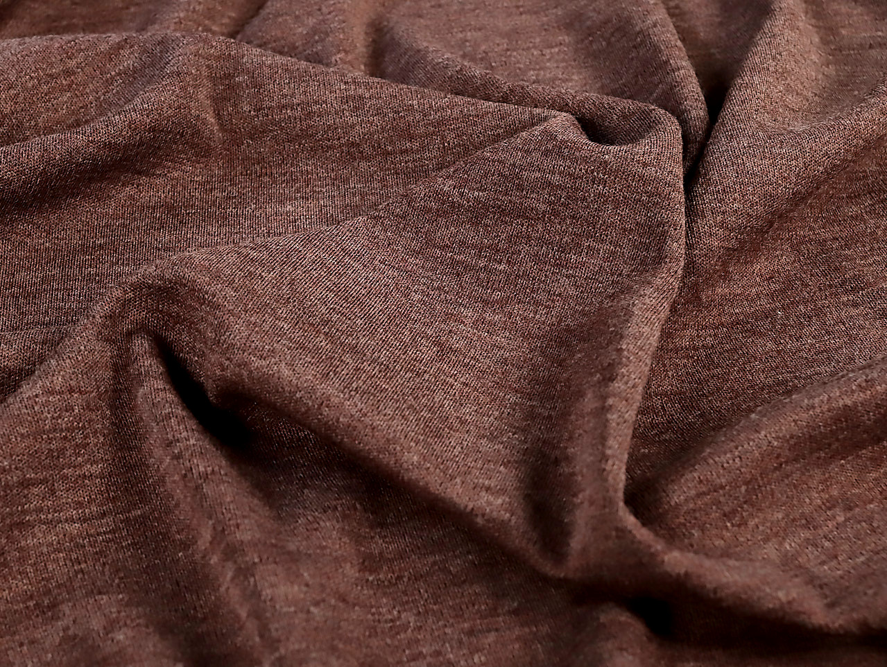 Dressmaking Fabric | 100% Merino Wool Jersey - Mocha Brown | Fabric  Godmother