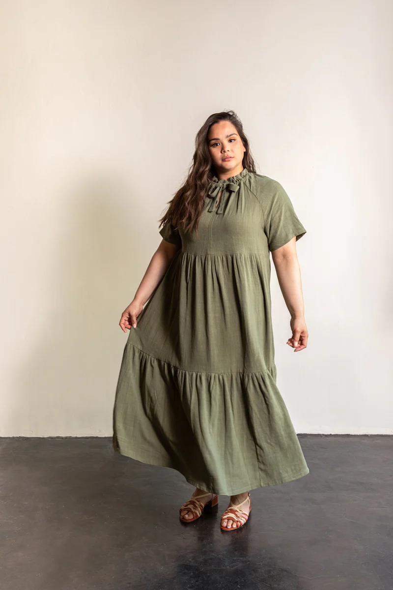 Sewing Patterns | Friday Pattern Company Lucida Dress | Fabric Godmother