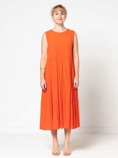 Style Arc | Nova Midi Dress | Fabric Godmother Style Arc | Nova Midi Dress | Fabric Godmother