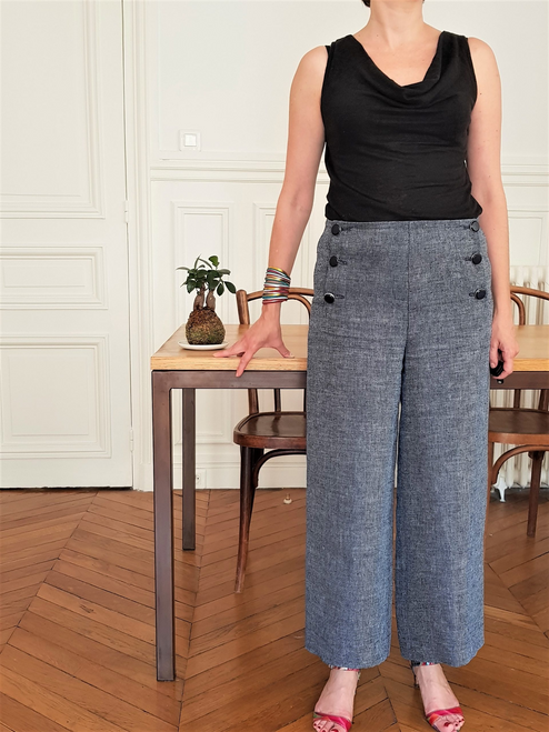 iThinksew - Patterns and More - MOCHA Ines Baggy Pants PDF Pattern