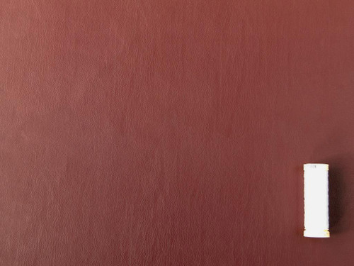 Dressmaking Fabric  Soft Stretch Vegan Leather - Burgundy