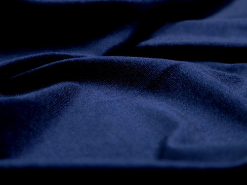 Dressmaking Fabric | Grace Stretch Velour - Navy | Fabric Godmother