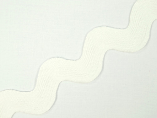 Dressmaking Trim | Jumbo Ric Rac Braid - 35mm - Ivory | Fabric Godmother