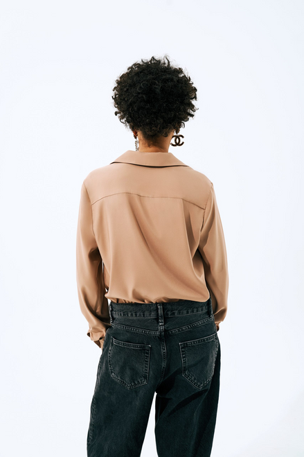 ⭐︎COCOA⭐︎ Marvine Jenna Blouse Sewing Patterns | Vikisews | Fabric Godmother