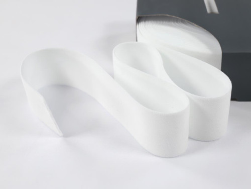 Elastic | Supersoft Elastic - 38mm - White | Fabric Godmother 