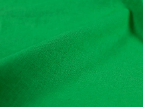 Dressmaking Fabric | Washed 100%  Linen - Emerald Green  | Fabric Godmother