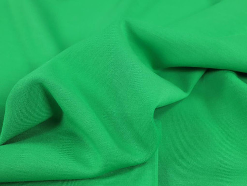 Dressmaking Fabric | Luxury Sand Washed Jersey - Emerald | Fabric Godmother