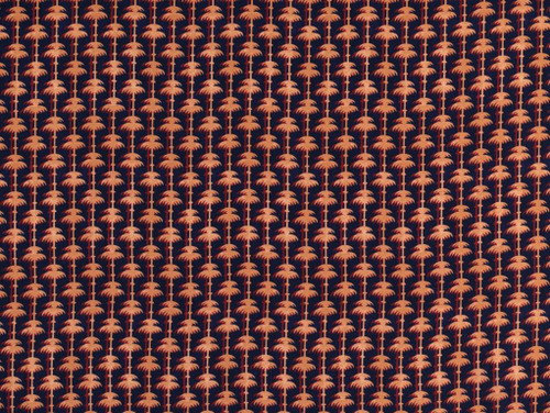 Dressmaking Fabric | Liberty Fabrics Silk Crepe de Chine Apollo’s Paradise - Navy | Fabric Godmother 