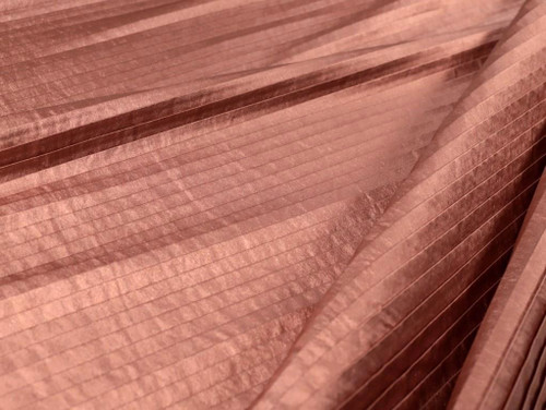 Faux leather fabric by the metre, backed, rose gold - 01268/090