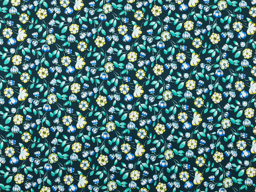 Dressmaking Fabric | Liberty Corsica Swim/Sport Folk Flowers - Multi | Fabric Godmother 