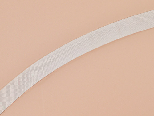 Haberdashery | Curved Petersham - White  | Fabric Godmother  Haberdashery | Curved Petersham - White  | Fabric Godmother