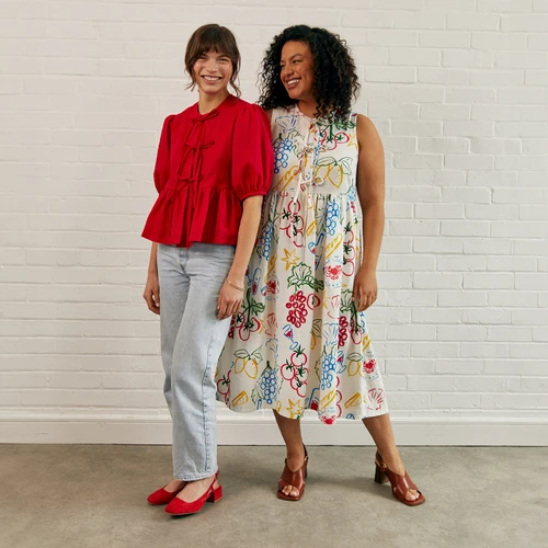 Sewing Patterns | Fleur Dress & Blouse | Fabric Godmother 