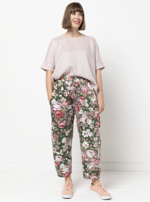 Style Arc | Bob Woven Pant | Fabric Godmother Style Arc | Bob Woven Pant | Fabric Godmother
