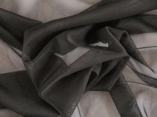 Powernet Stretch Tulle - Black