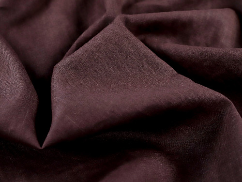Dressmaking Fabric | Washed 100%  Linen - Chocolate | Fabric Godmother Dressmaking Fabric | Washed 100%  Linen - Chocolate | Fabric Godmother