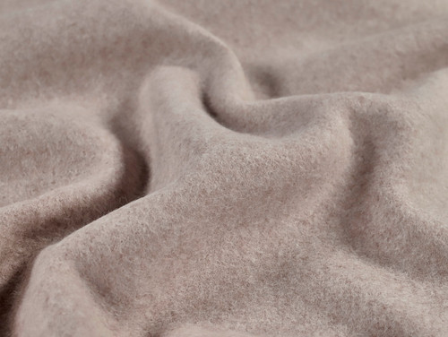Dressmaking Fabric | Ana Cotton Fleece - Bisque | Fabric Godmother 
