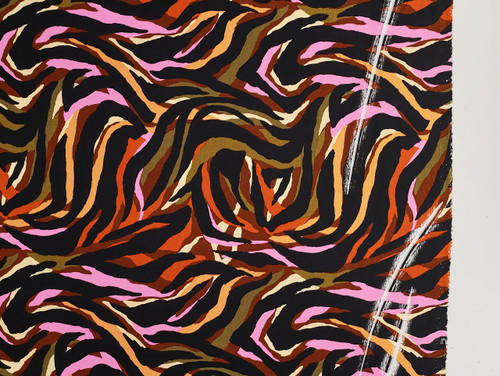 Dressmaking Fabric | Aster Animal Viscose Crepe - Multi SECOND | Fabric Godmother Dressmaking Fabric | Aster Animal Viscose Crepe - Multi SECOND | Fabric Godmother