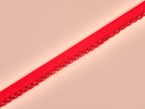 Haberdashery |Cotton Mix Crotchet Edge Bias Binding - 12mm - Red | Fabric Godmother  Haberdashery |Cotton Mix Crotchet Edge Bias Binding - 12mm - Red | Fabric Godmother