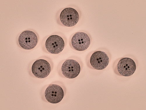 Haberdashery | Stone Textured Button - 22mm - Grey Brown | Fabric Godmother Haberdashery | Stone Textured Button - 22mm - Grey Brown | Fabric Godmother