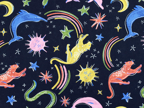 Dressmaking Fabric | Luna  Denim - Black | Fabric Godmother  Dressmaking Fabric | Luna  Denim - Black | Fabric Godmother