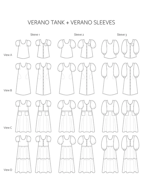 sachin and babi light blue dress The Tank Dress Pattern main image 1
