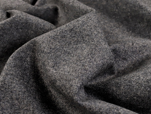 Dressmaking Fabric | Hayes Cashmere Mix Coating - Grey | Fabric Godmother