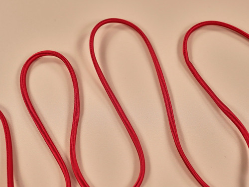 Haberdashery | Satin Cord - 6mm - Red | Fabric Godmother