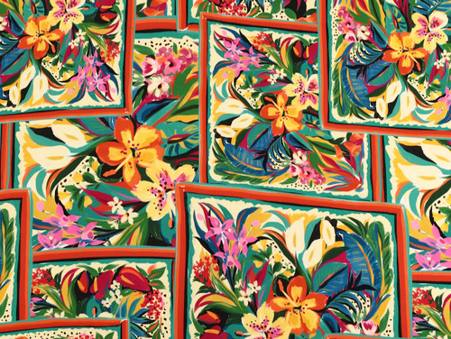 Dressmaking Fabric |Marise Floral Viscose Crepe - Multi | Fabric Godmother  Dressmaking Fabric |Marise Floral Viscose Crepe - Multi | Fabric Godmother