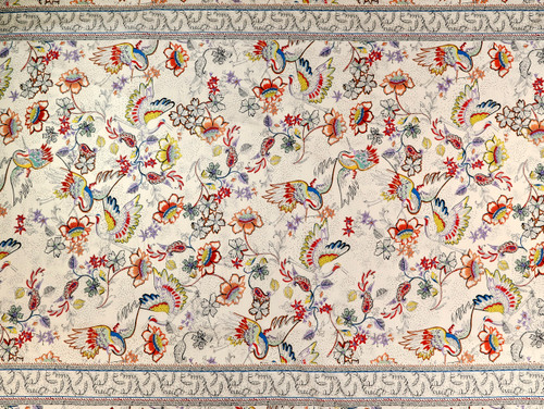 Dressmaking Fabric | Heron Floral Cotton Lawn - Ivory | Fabric Godmother  Dressmaking Fabric | Heron Floral Cotton Lawn - Ivory | Fabric Godmother