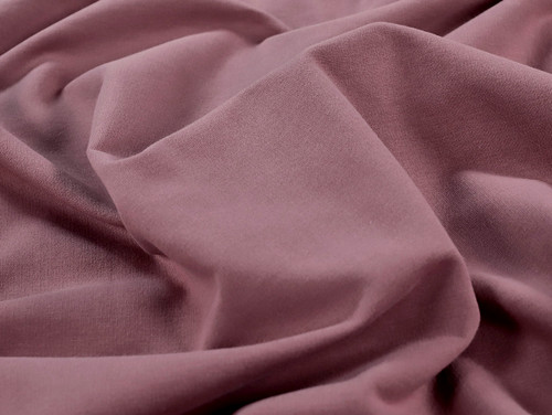 Dressmaking Fabric | Organic Sweatshirt Fleece - Mauve | Fabric Godmother Dressmaking Fabric | Organic Sweatshirt Fleece - Mauve | Fabric Godmother