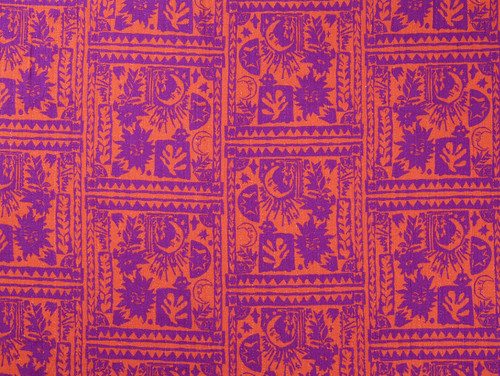Dressmaking Fabric | Elio Lightweight Quilted Cotton - Orange & Purple | Fabric Godmother  Dressmaking Fabric | Elio Lightweight Quilted Cotton - Orange & Purple | Fabric Godmother