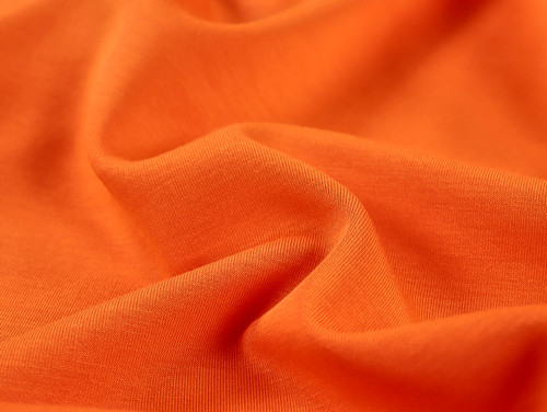 Dressmaking Fabric | Luxury Sand Washed Jersey - Orange | Fabric Godmother