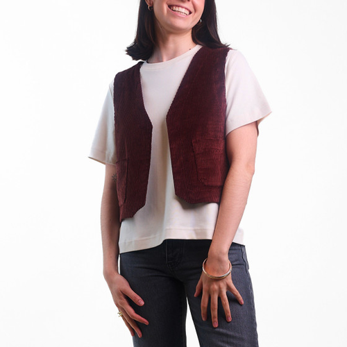 Atelier Brunette | Le Petite Vest | Fabric Godmother