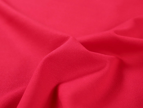 Dressmaking Fabric | Viscose Ponte Roma Jersey - Red | Fabric Godmother