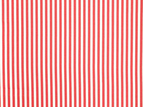 Dressmaking Fabric | Harvey Stripe Denim - Red | Fabric Godmother