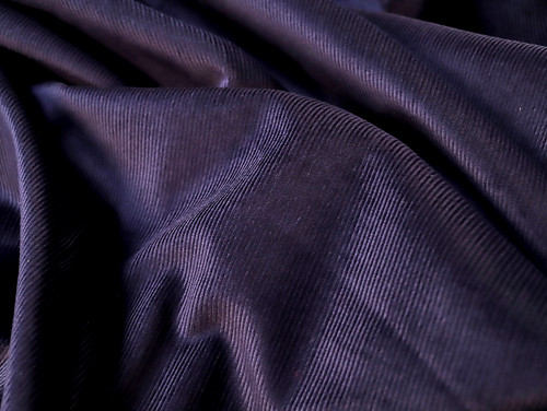 Dressmaking Fabric | Clemency Needle Cord - Navy| Fabric Godmother 