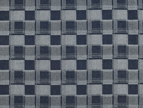 Dressmaking Fabric | Aslan Geo 10oz Denim Jacquard - Indigo | Fabric Godmother Dressmaking Fabric | Aslan Geo 10oz Denim Jacquard - Indigo | Fabric Godmother