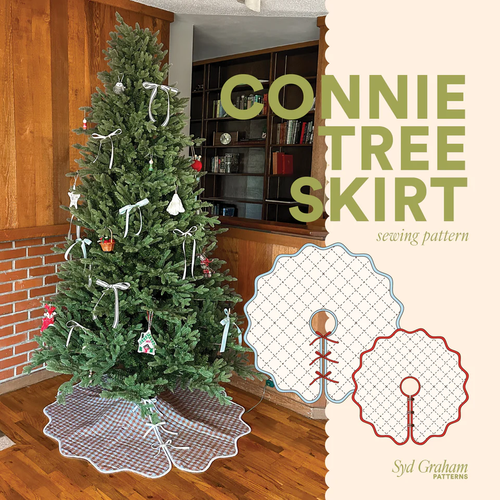 Sydney Graham | Connie Christmas Tree Skirt | Fabric Godmother
