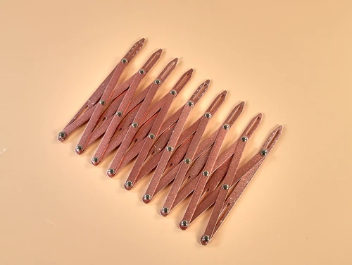 Haby | Expanding Buttonhole Gauge - Rose Gold | Fabric Godmother