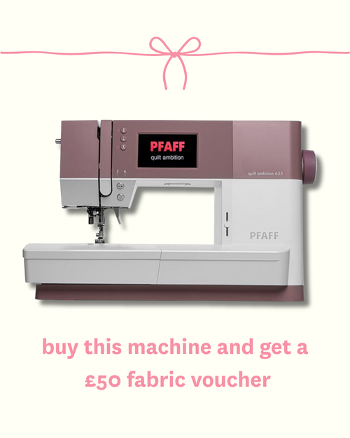 Sewing machines |  PFAFF Quilt Ambition 635 Sewing Machine (EX DEMO) | Fabric Godmother