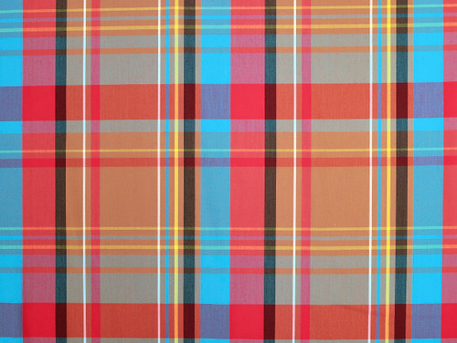 Dressmaking Fabric | Elspet Check Stretch Cotton Lawn - Coffee | Fabric Godmother