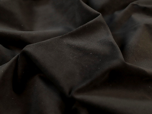 Dressmaking Fabric | Blanca Stretch Velvet Corduroy - Black  | Fabric Godmother