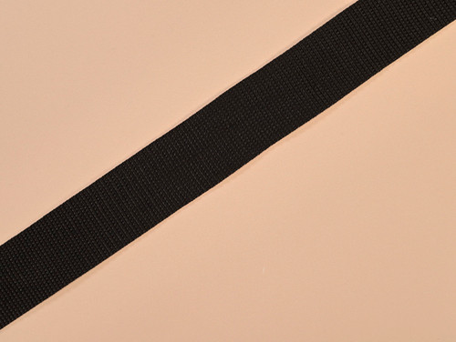 Haberdashery | Webbing 38mm - Black | Fabric Godmother