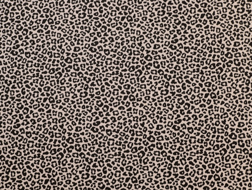 Dressmaking Fabric | Alita Animal Print Jersey - Sand | Fabric Godmother